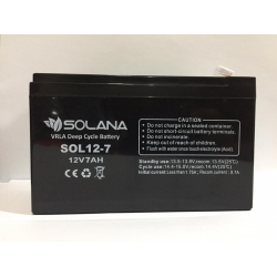 BATTERY UPS 12V 7AMP SOLANA